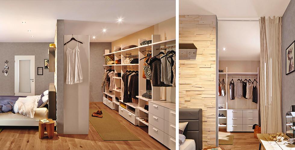 Begehbarer Kleiderschrank