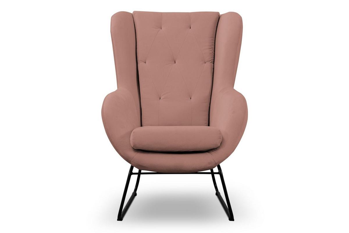 SESSEL Artemis In Kronos - Altrosa, Holzwerkstoff/Textil (80/105/100cm) - Fun Möbel