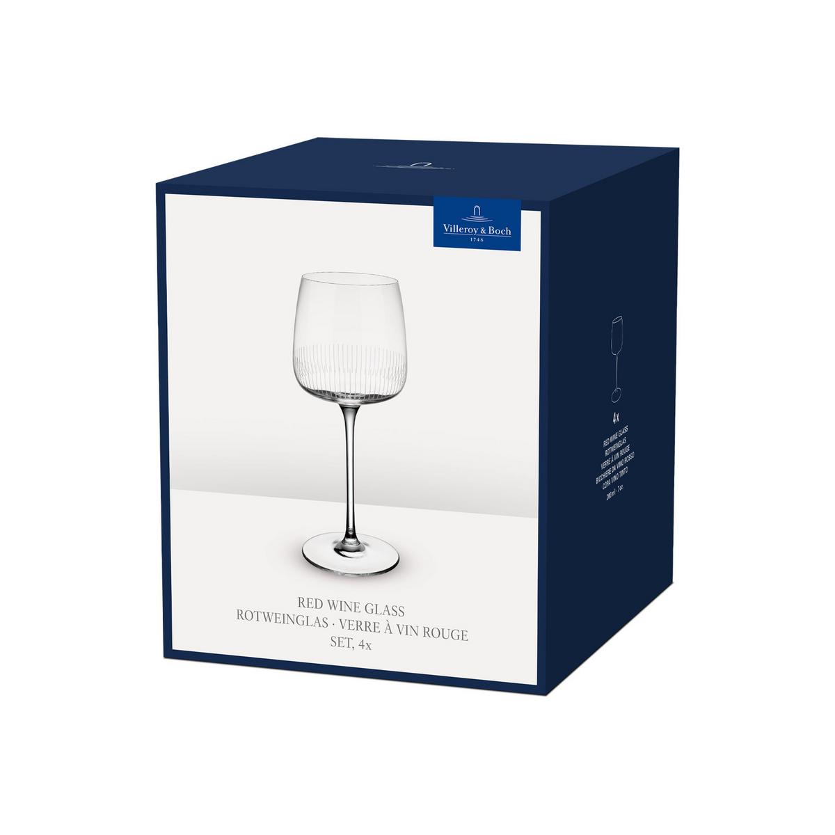ROTWEINGLÄSER Afina transparent 200 ml 4er Set - Transparent, Glas (0.2L) - Villeroy & Boch