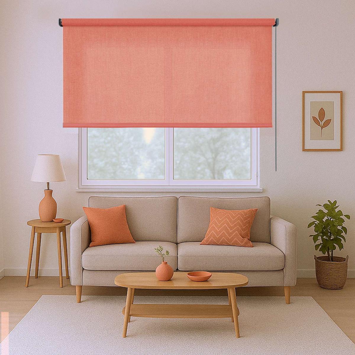 ROLLO | Deco Korall, 180 cm x 250 cm - Koralle, Kunststoff (180/250cm) - STORESDECO