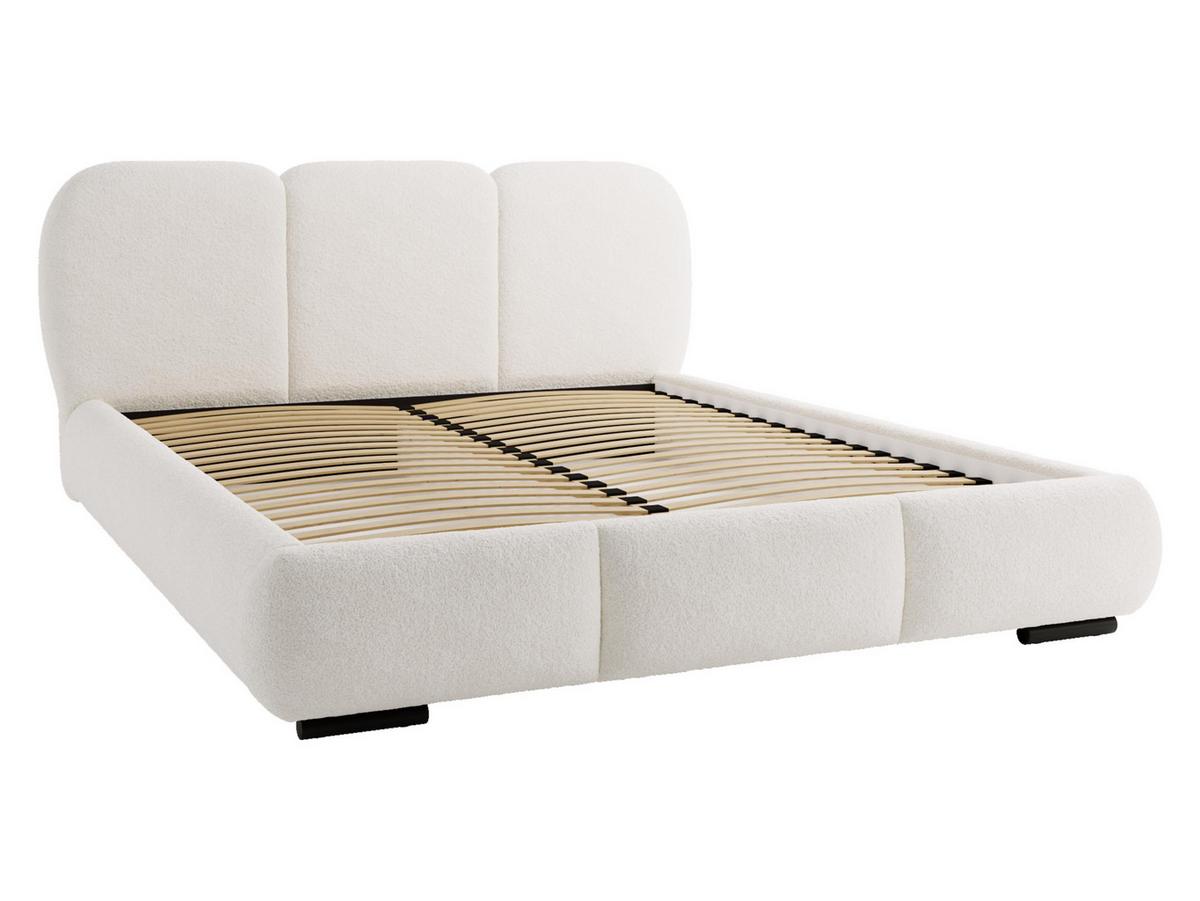 POLSTERBETT Rosa - Eichefarben/Schwarz, Holz/Textil (160/200cm) - MIRJAN24