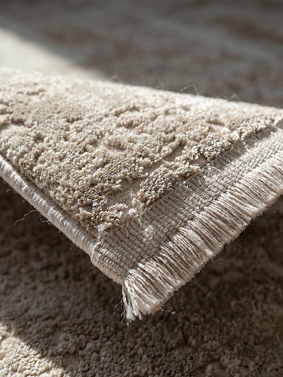 KURZFLORTEPPICH Vintage VARA Polyester Beige 200 x 290 cm - Beige, Textil (200/290cm) - KADIMA DESIGN
