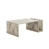 COUCHTISCH - memo 86,8/50/32,4 cm - Hellgrau, Holzwerkstoff (76/76/5cm) - Calicosy