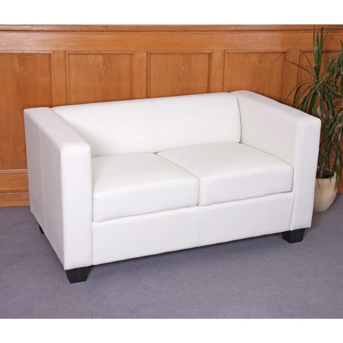 SOFAGARNITUR Reinweiß 3er-Set - Weiß, Textil (400/70/300cm) - MCW