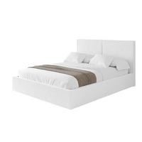 POLSTERBETT mit Bettkasten und Lattenrost, Boxbett ohne Matratze - VANTO 180x200 Weiß - Weiß, Holzwerkstoff/Textil (180/200cm) - ALTDECOR