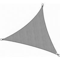 SONNENSEGEL SolVision PS9 360x360x360cm dreieckig Grau PE - Grau, Kunststoff (360/360cm) - Sol Royal