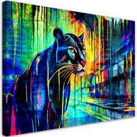 KUNSTDRUCK Lila 120/80 cm - Lila, Textil (120/80cm) - KUNSTLOFT