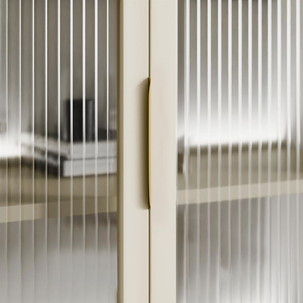 SIDEBOARD LINEA mit LED-Beleuchtung Kaschmir - Kaschmir, Holzwerkstoff (181/83/39cm) - Lookway