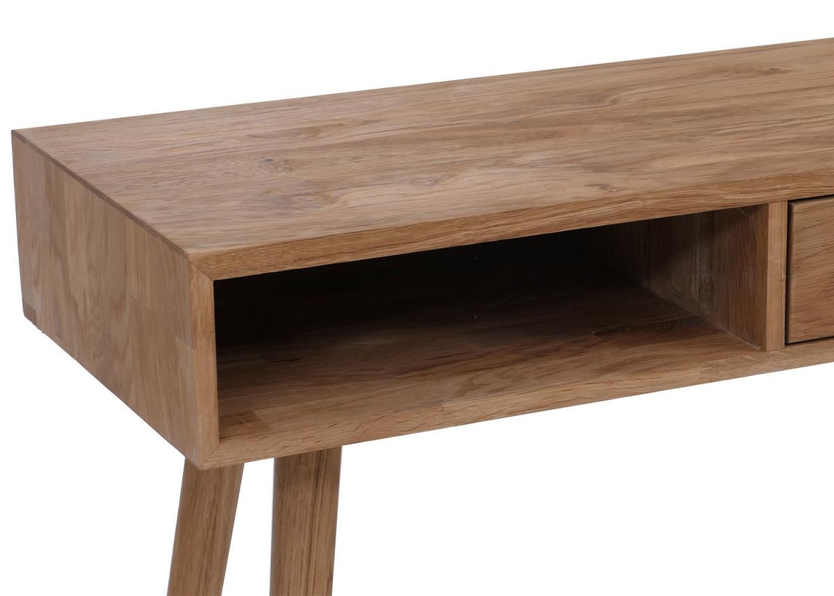 KONSOLENTISCH rechteck Braun - Braun, Holz (34/80/80cm) - MCW