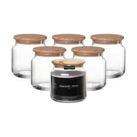 VORRATSGLÄSER Varu transparent 600 ml 6er Set - Transparent, Glas (10/11/10cm) - Ritzenhoff Breker