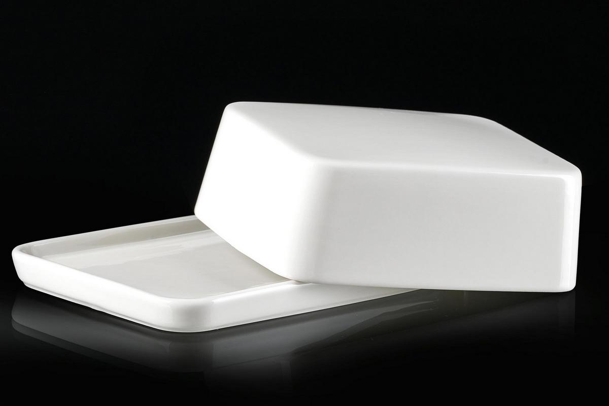 BUTTERDOSE Skagen weiß 16 x 12 cm - Weiß, Keramik (12/6.5/16cm) - Ritzenhoff Breker