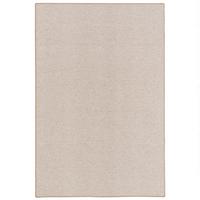 FEINSCHLINGEN VELOUR TEPPICH STRONG - Beige, Textil (133/133cm) - Snapstyle