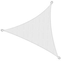 SONNENSEGEL SolVision HS9 360/360/360 cm dreieckig Weiß HDPE - Weiß, Kunststoff (360/360cm) - Sol Royal