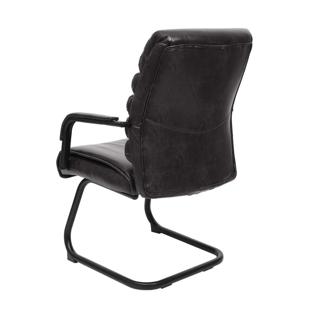 KONFERENZSTUHL Schwarz 6er-Set - Schwarz, Textil (60/100/59cm) - MCW