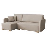 ECKSOFA Como L - Naturfarben, Holz/Textil (220/140cm) - MIRJAN24