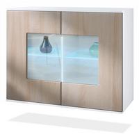 KOMMODE Grömitz Eiche sägerau - Eiche San Remo, Holzwerkstoff (92.5/73.5/35cm) - Vladon