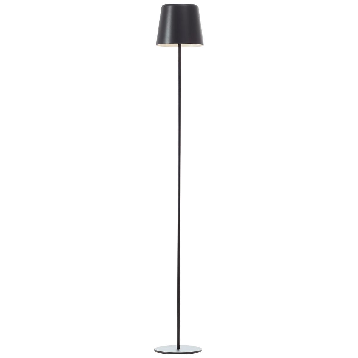 AUSSENSTEHLEUCHTE Kaami G40890/06 - Schwarz, Metall (18/18/129.5cm) - Brilliant