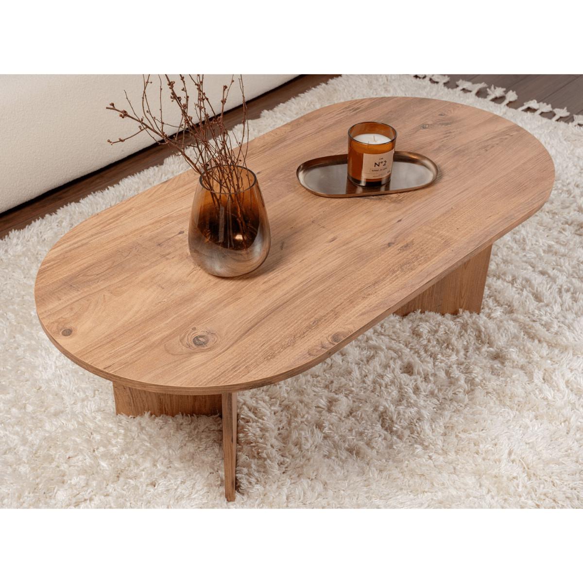COUCHTISCH - iris 119/60/39,8 cm - Kieferfarben, Holzwerkstoff (65/60/39.8cm) - Calicosy