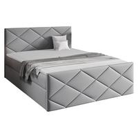 BOXBETT Herkules - H3 - Hellgrau, Holz (160/200cm) - MIRJAN24