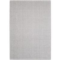 TEPPICH Flachgewebe CIMA in Silber, einfarbig, 160 x 230 cm - Silberfarben, Textil (230/160cm) - KADIMA DESIGN