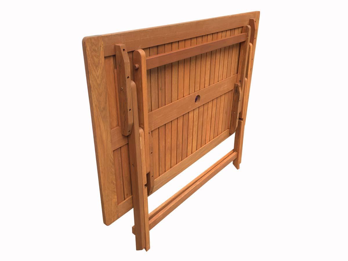 GARTEN-ESSMÖBELENSEMBLE séoul beige - Hellbraun, Holz - Habitat Garten