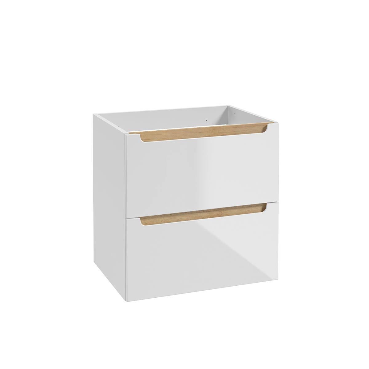 WASCHTISCHUNTERSCHRANK 60cm Livia Weiß - Weiß, Holzwerkstoff (60/60/45cm) - Petits-meubles