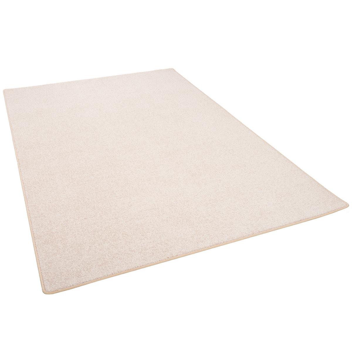 HOCHFLOR VELOURS TEPPICH LUNA - Champagner, Textil (200/200cm) - Snapstyle