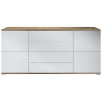 SIDEBOARD Rova Weiß matt - Weiß, Holzwerkstoff (166.5/75.5/35cm) - Vladon