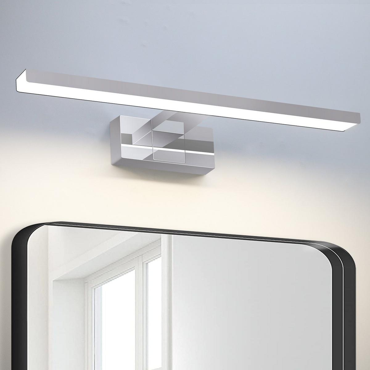 SPIEGELLEUCHTE Lumithar 12.8/5.09/40.0 cm - Weiß, Kunststoff (12.8/5.09/40cm) - ZMH