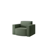 SESSEL Palma In Stoff Scala - Grün, Holzwerkstoff/Textil (98/74/89cm) - Fun Möbel