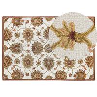 VINTAGE-TEPPICH Ezine 200/140 cm - Beige, Textil (140/200cm) - Beliani
