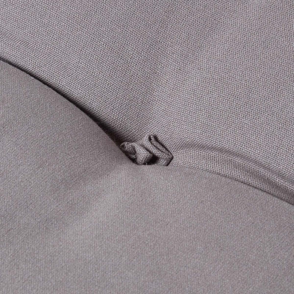 RÜCKENKISSEN grau 68/58 cm – Stützkissen für Sessel, Baumwolle - Grau, Textil (68/15cm) - Homescapes