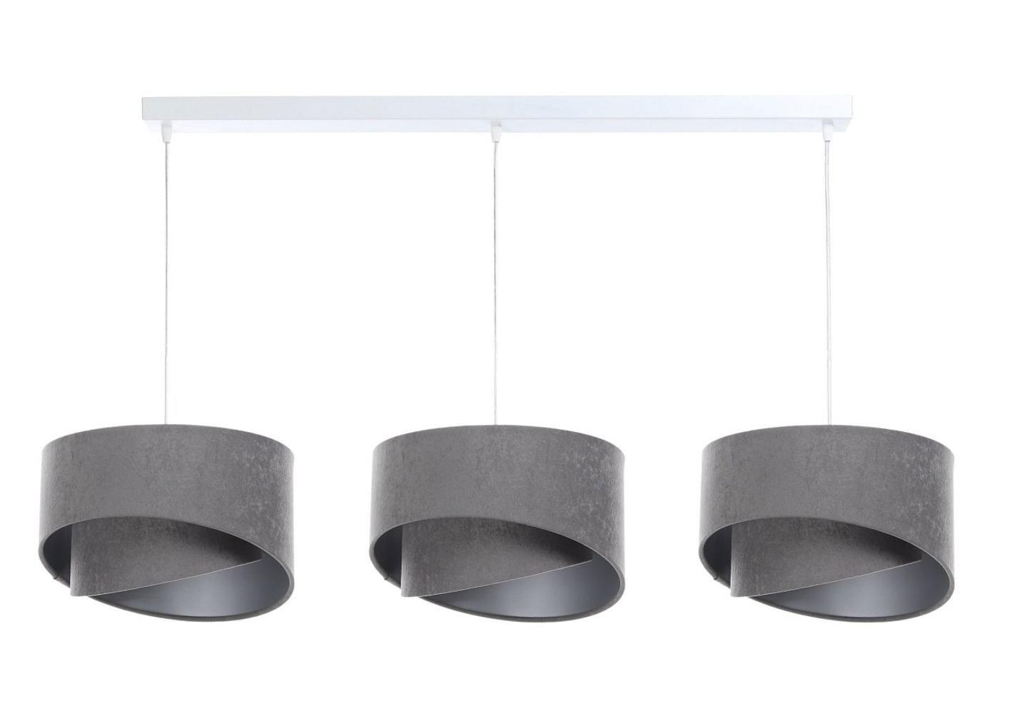 HÄNGELEUCHTE Grau 30/18 cm - Grau, Kunststoff (30/0.3/18cm) - ONZENO