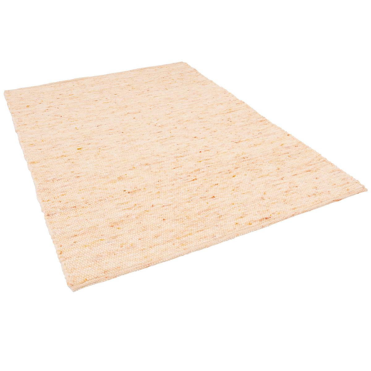 NATUR TEPPICH WOLLE NELSON MELIERT - Terracotta, Textil (60/90cm) - Pergamon