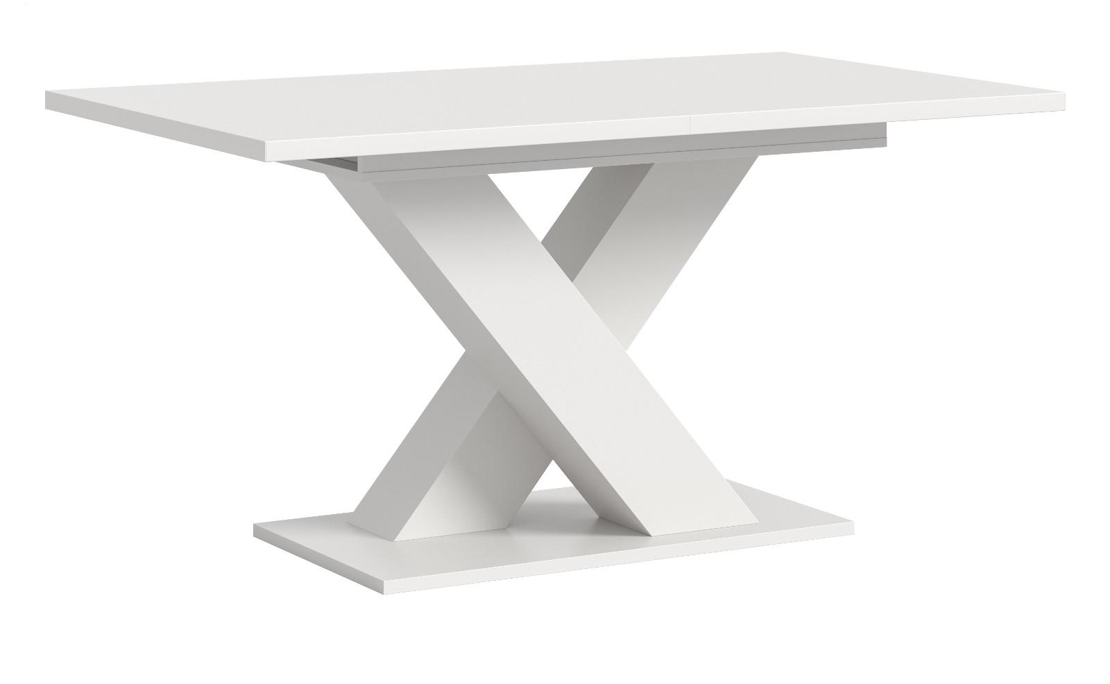 ESSTISCH weiß, Küchentisch ausziehbar 150 - 190 cm - Weiß, Holzwerkstoff/Metall (150/90/76cm) - Inn.Furn