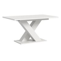 ESSTISCH weiß, Küchentisch ausziehbar 150 - 190 cm - Weiß, Holzwerkstoff/Metall (150/90/76cm) - Inn.Furn