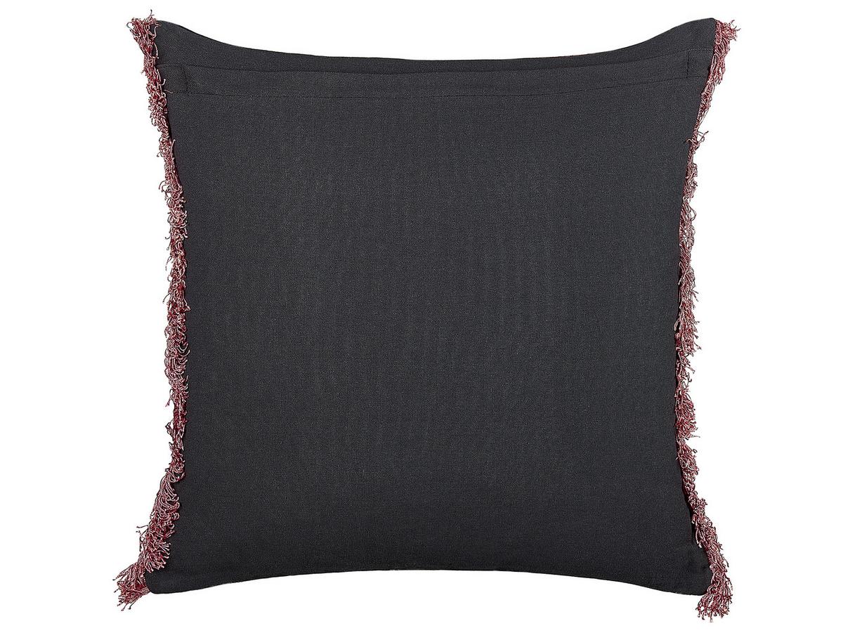 DEKOKISSEN 2er-Set Bunt 45/45 cm Ruta - Multicolor, Textil (45/45cm) - Beliani