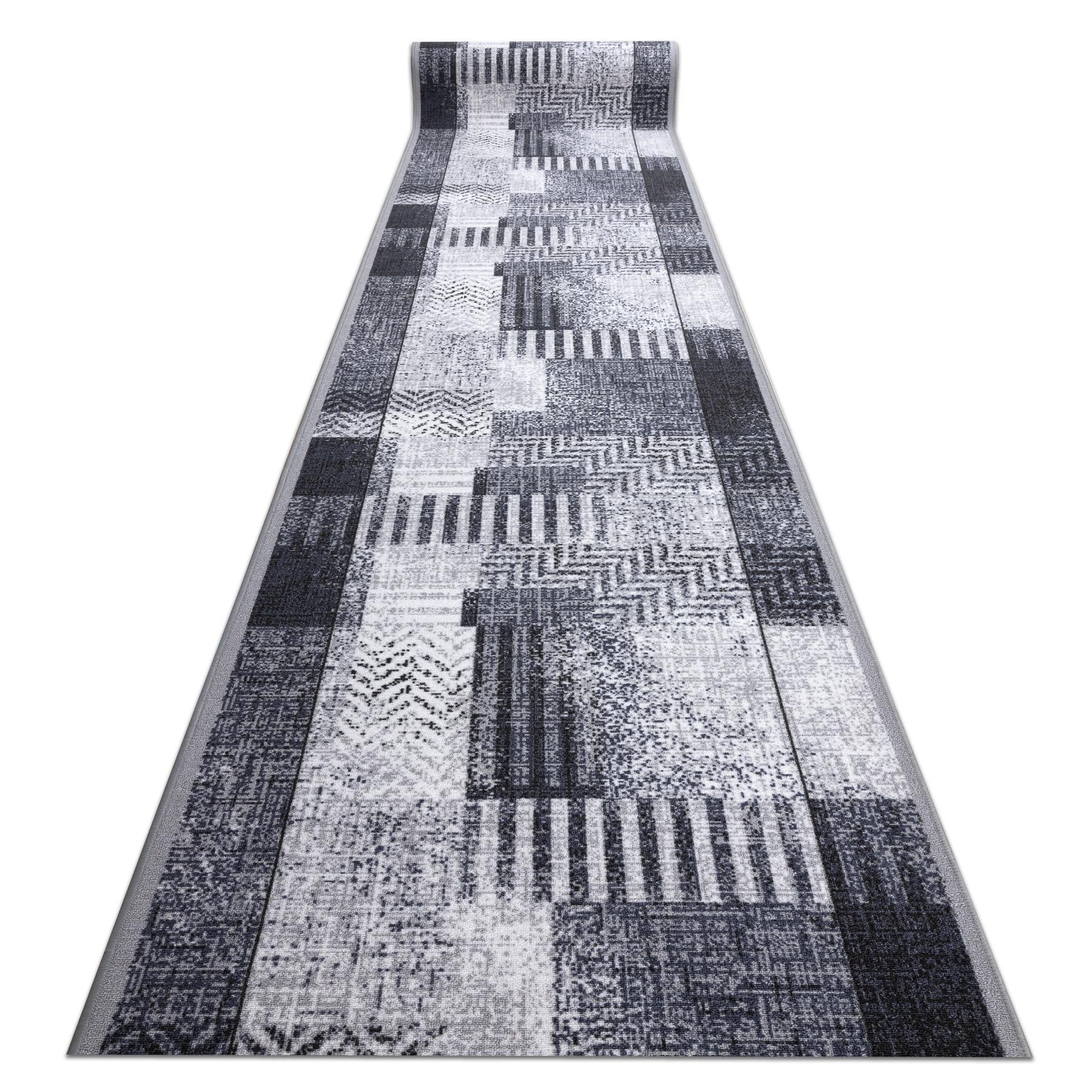 LÄUFER Antirutsch ESSENZA 100/230 cm - Grau, Textil (100/230cm) - rugsX