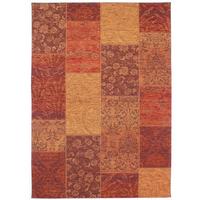 TEPPICH COQUET, geometrisch, Orange, 200 x 290 cm - Orange, Textil (290/200cm) - KADIMA DESIGN