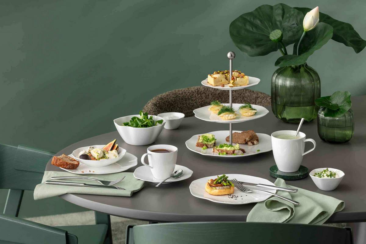 KOMBISERVICE Pura weiß 30-tlg. - Weiß, Keramik (2/2/2cm) - Villeroy & Boch