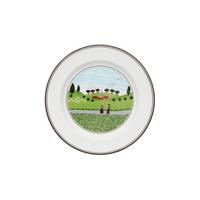 BROTTELLER BEGEGNUNG Design Naif bunt ø 17 cm - Multicolor, Keramik (17cm) - Villeroy & Boch