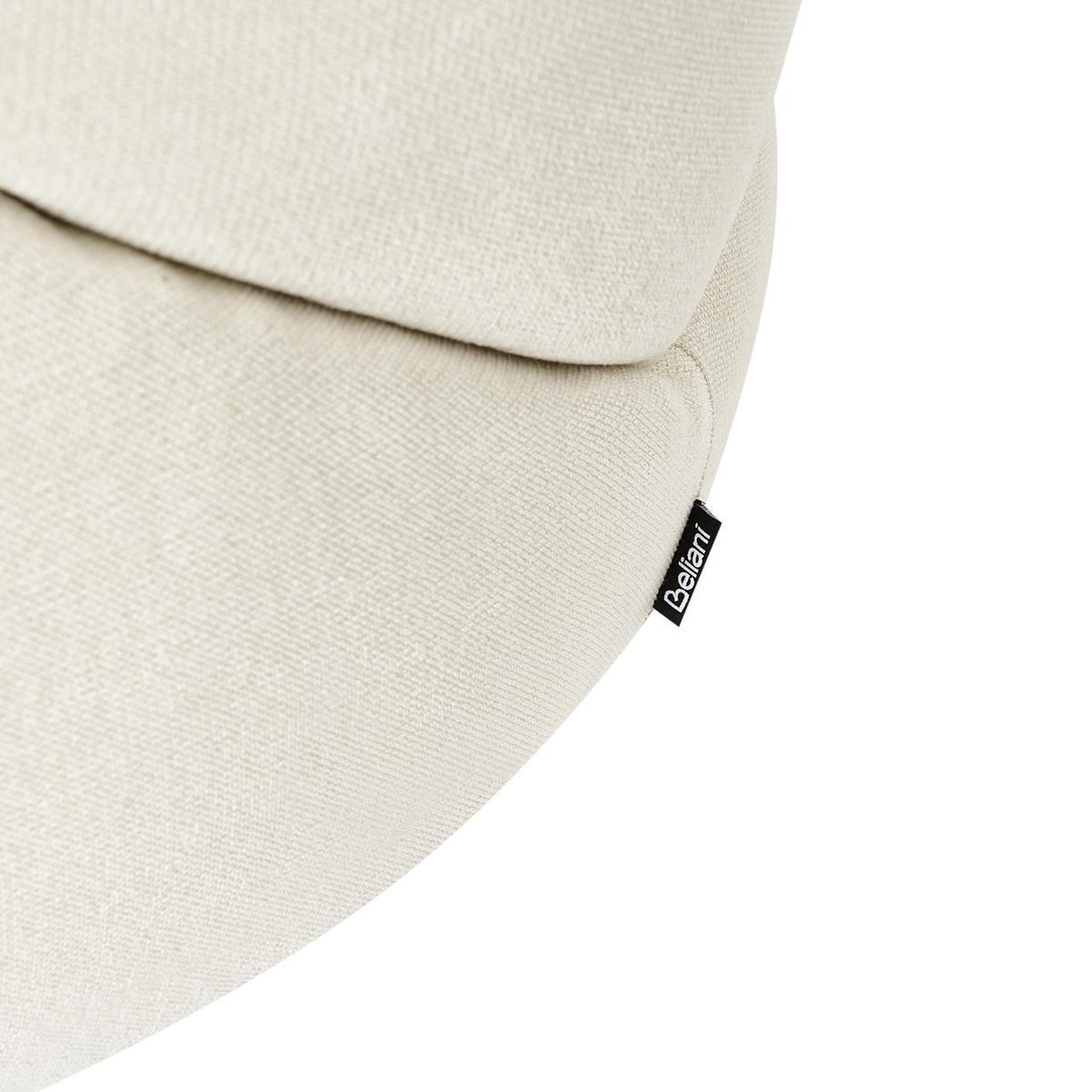 SESSEL Hellbeige Lejre - Beige/Goldfarben, Textil (92/70/83cm) - Beliani