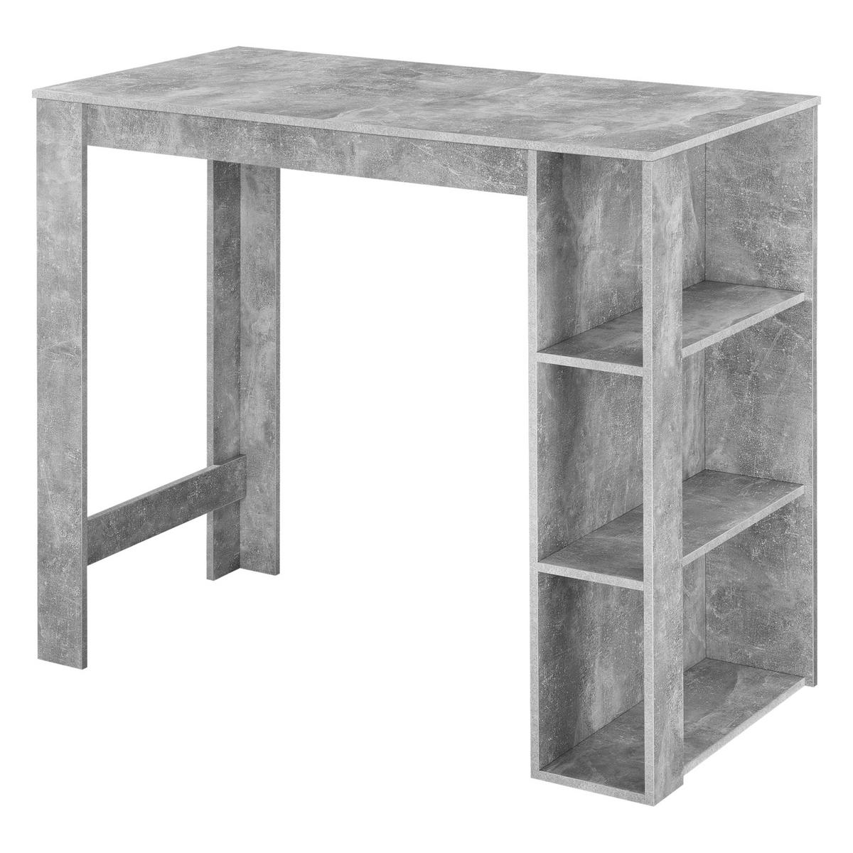 BARTISCH Danderyd - Grau, Holzwerkstoff (60/120/105.5cm) - [en.casa]