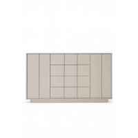 KOMMODE PIANO 160/97,5/41cm mit 4 Schubladen 2 Türen Kaschmir - Kaschmir, Holzwerkstoff (160/97.5/41cm) - MASSENO