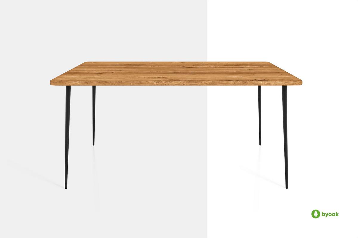ESSTISCH LINA - Kernbuche, Holz (120/90/78cm) - byoak