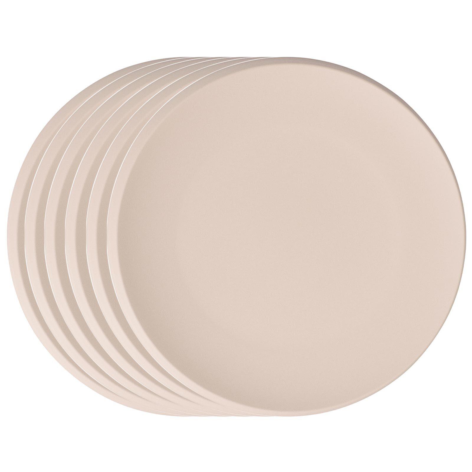 PLATZTELLER NewMoon beige ø 29 cm 6er Set - Beige, Keramik (29cm) - Villeroy & Boch