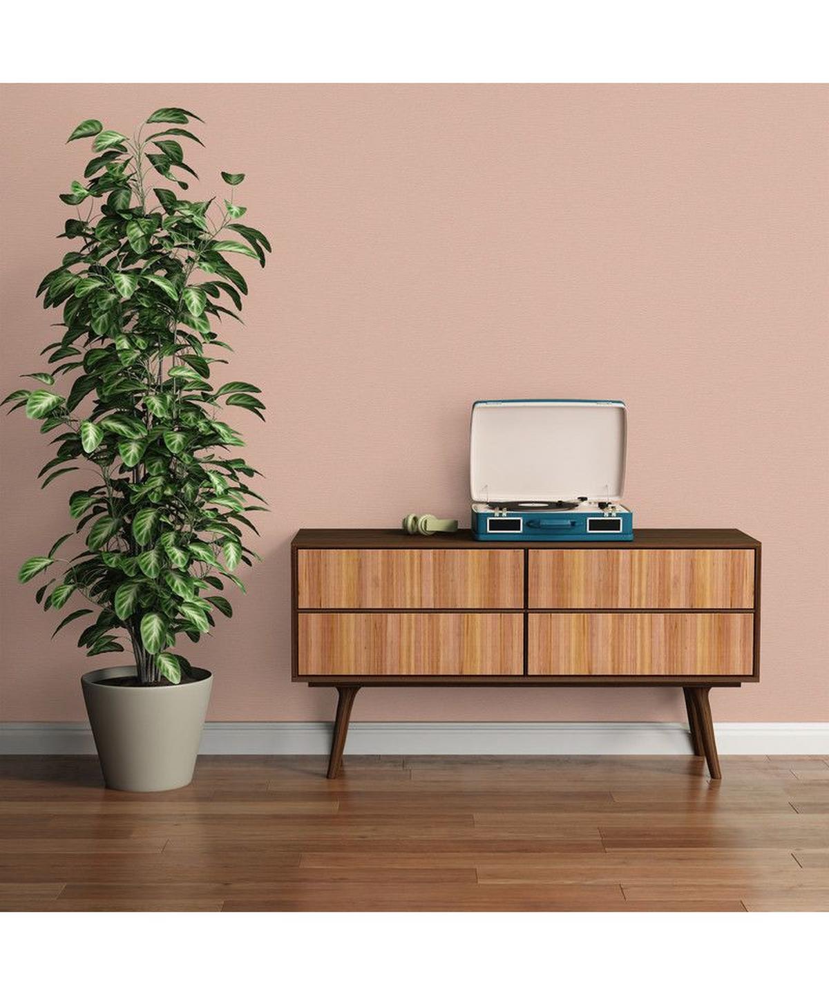 VLIESTAPETE Rosa 53/1005 cm - Pink, Textil (53/1cm) - KUNSTLOFT