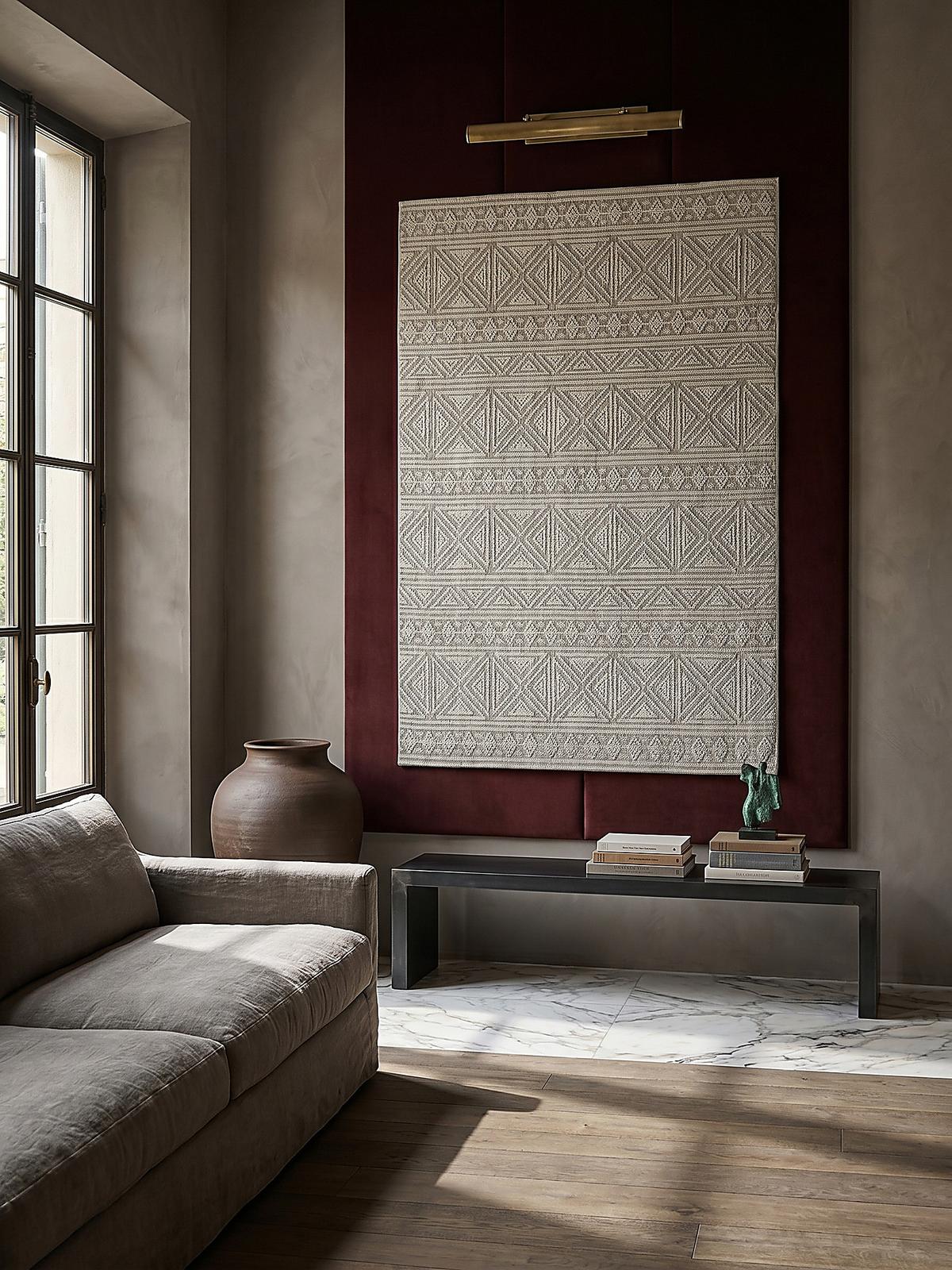 TEPPICH Waschbar LEAM, geometrisch, Grau, 155 x 230 cm - Grau, Textil (230/155cm) - KADIMA DESIGN