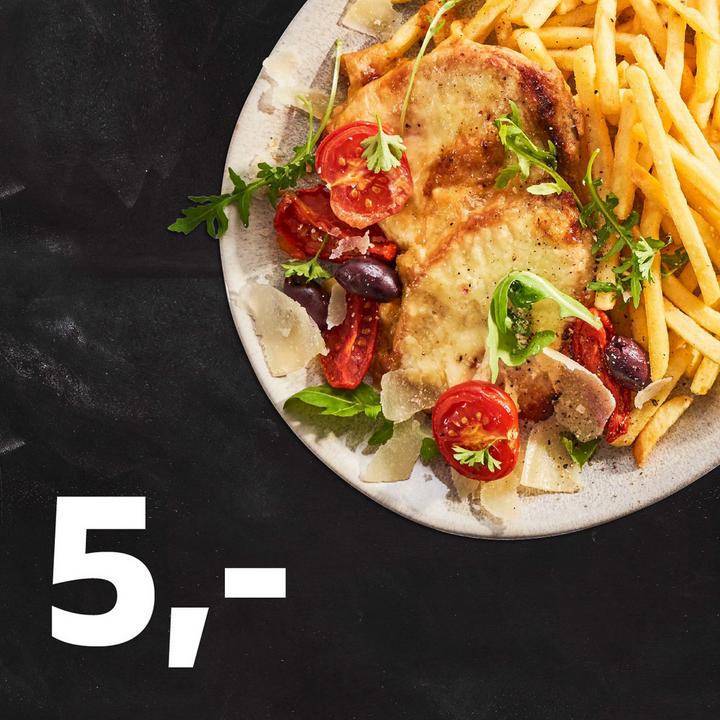 gegrillte Schweinerückensteaks "Italien Style"