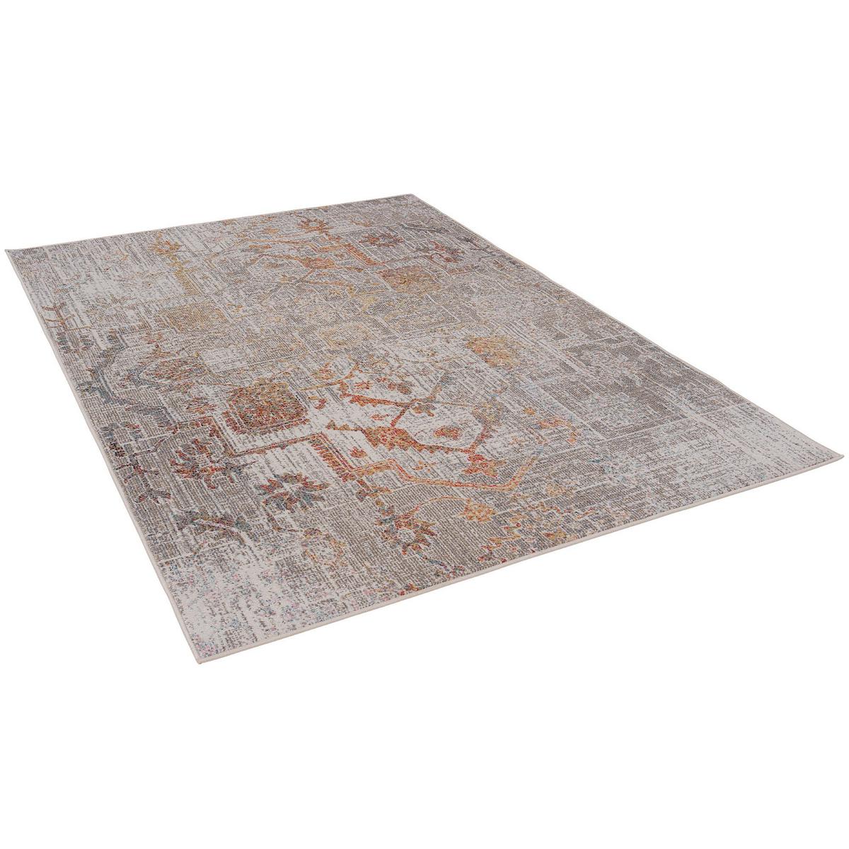 INDOOR OUTDOOR TEPPICH LAGOS VINTAGE - Grau, Textil (120/170cm) - Pergamon